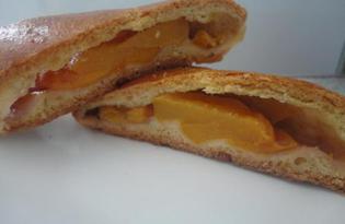 Пирожки с персиком (пошаговый фото рецепт)