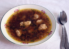 Грибной суп с галушками (пошаговый фото рецепт)