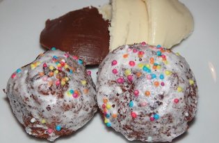 Творожные пончики в глазури (пошаговый фото рецепт)