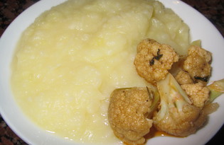 Картофельное пюре с цуккини (пошаговый фото рецепт)