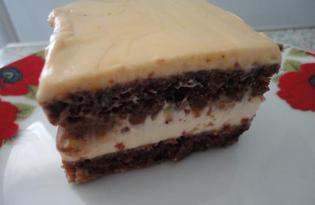 Вкусный торт "Сникерс" (пошаговый фото рецепт)