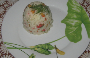 Рис со свежими овощами (пошаговый фото рецепт)