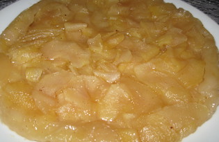 Яблочный пирог "Перевернутый" (пошаговый фото рецепт)