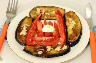 Горячая закуска из баклажанов «Колодец» (пошаговый фото рецепт)