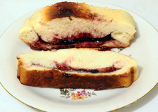 Пирог с черникой из дрожжевого теста (пошаговый фото рецепт)