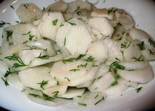 Салат из белой редьки (пошаговый фото рецепт)