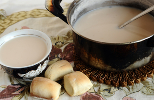 Печенье Борцог и сутэй чай (пошаговый фото рецепт)