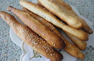 Гриссини – итальянские хлебные палочки (пошаговый фото рецепт)