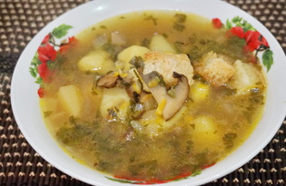 Грибной суп из лесных грибов (пошаговый фото рецепт)