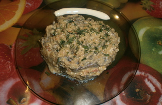 Яичница с баклажанами (пошаговый фото рецепт)