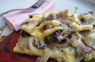 Фриттата с грибами (пошаговый фото рецепт)