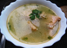 Суп из хребта лосося (пошаговый фото рецепт)