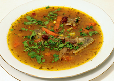 Суп-лобио из дичи по-грузински (пошаговый фото рецепт)