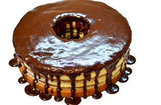 Шоколадная глазурь для торта (пошаговый фото рецепт)