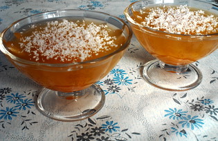 Желе из абрикосового варенья (пошаговый фото рецепт)