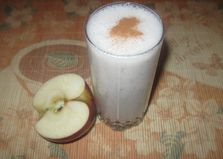 Смузи с кефиром, яблоком и корицей (пошаговый фото рецепт)