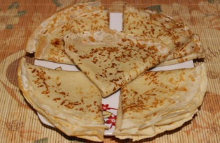 Сырные блины (пошаговый фото рецепт)