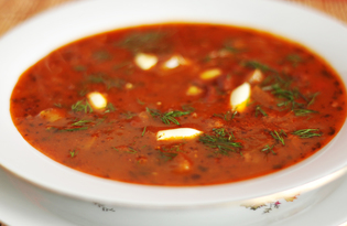 Мексиканский суп из фасоли и кукурузы (пошаговый фото рецепт)