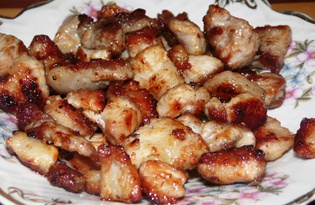 Шкварки из свинины (пошаговый фото рецепт)