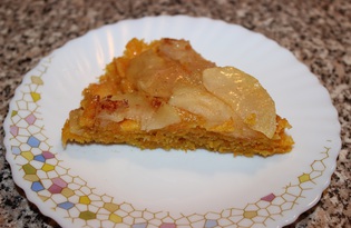 Морковно - яблочный тарт (пошаговый фото рецепт)