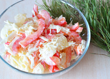 Витаминный салат с помело (пошаговый фото рецепт)