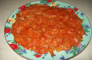 Рыба под томатным соусом (пошаговый фото рецепт)