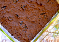 Шоколадный кекс без яиц (пошаговый фото рецепт)