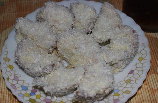 Песочное печенье со сгущенкой (пошаговый фото рецепт)