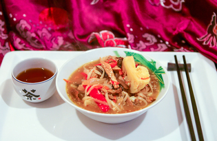 Азиатский суп с цветной капустой (пошаговый фото рецепт)