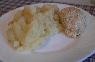 Пюре картофельное с луком (пошаговый фото рецепт)