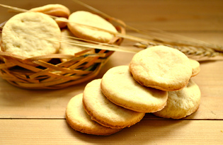 Песочное печенье на майонезе (пошаговый фото рецепт)