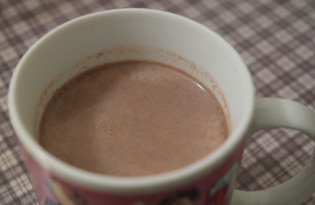 Напиток "Какао на молоке" (пошаговый фото рецепт)