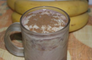 Какао напиток с бананом (пошаговый фото рецепт)