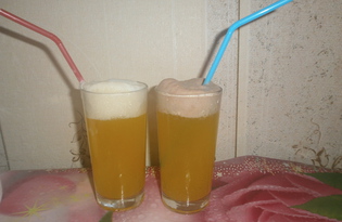 Безалкогольный напиток «Снежный ком» (пошаговый фото рецепт)