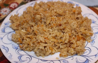 Рис с соевым соусом и прованскими травами в мультиварке (пошаговый фото рецепт)