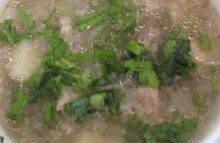 Суп гречневый со свининой (пошаговый фото рецепт)