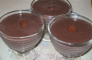 Крем заварной шоколадный (пошаговый фото рецепт)