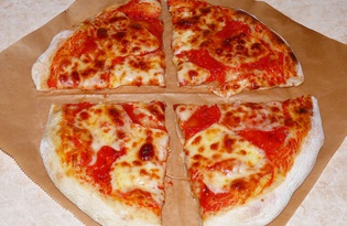 Пицца Маргарита классическая (пошаговый фото рецепт)