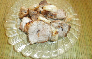 Свиной шашлык в кефире на мангале (пошаговый фото рецепт)