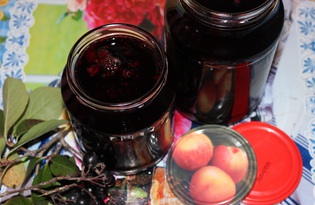 Желе из черноплодной рябины (пошаговый фото рецепт)