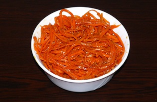 Морковь по-корейски острая (пошаговый фото рецепт)