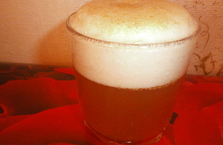 Пиво с яблочным соком (пошаговый фото рецепт)