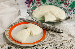 Домашний козий сыр (пошаговый фото рецепт)