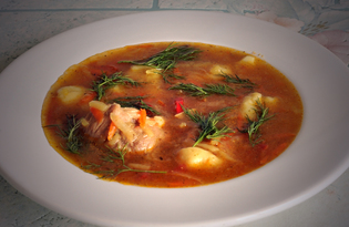 Мясной суп с натертым картофелем (пошаговый фото рецепт)