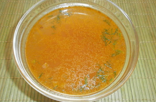 Гречневый суп с томатной пастой (пошаговый фото рецепт)