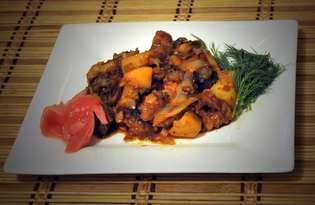 Свинина с овощами по-китайски (пошаговый фото рецепт)