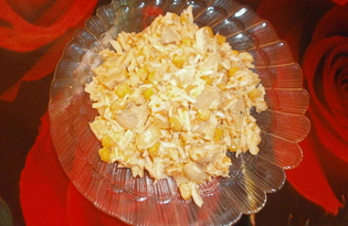 Салат «Бесподобный» с маринованными грибами (пошаговый фото рецепт)