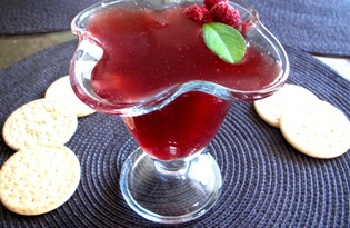 Кисель из вишневого сока (пошаговый фото рецепт)