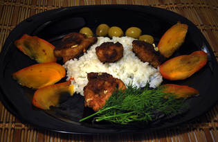Курица в горчице с панировкой болонез (пошаговый фото рецепт)