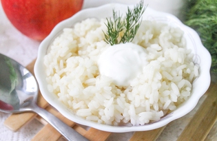 Отварной рис с маслом (пошаговый фото рецепт)